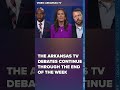 Arkansas governor candidates discuss affordability during Arkansas TV debate