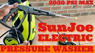 Sun Joe SPX3000 Electric 2030 PSI  Pressure Washer Review