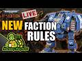 🔴GW just dropped ALL the new Space Marine Rules | Monday Mayhem 40k Live Stream Show