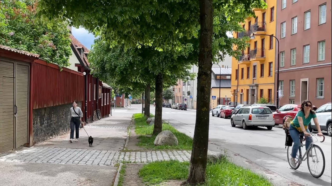 Stockholm Walks: Södermalm. Barnängen, vita bergen and Nytorget area with some guiding captions