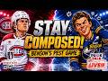 Canadiens Must Stay COMPOSED: Benson, Buffalo & The Playoff Pest Problem | PuckTalk MTL LIVE!!