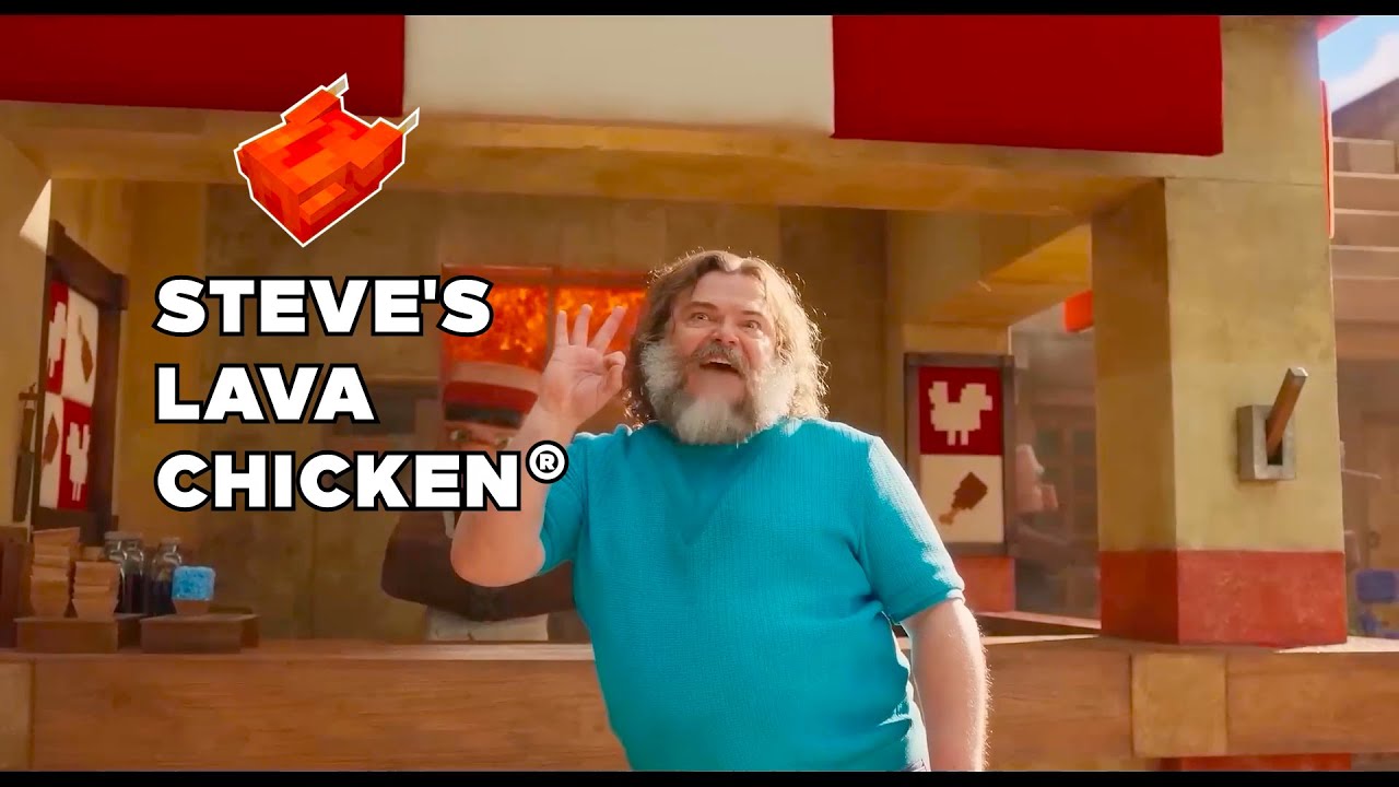 Steves Lava Chicken Song - with LYRICS - Minecraft - Jack Black - YouTube