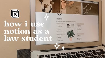how i use notion as a law student (updated notion set up + free template) 2022 ⚖️ law school diaries