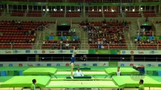 JURBERT Marine (FRA) - 2016 Olympic Test Event, Rio (BRA) - Qualification Trampoline Routine 1