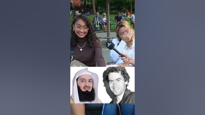 Who’s more dangerous? #muslim #muftimenk #tedbundy