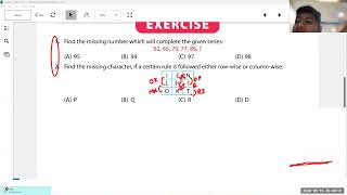Grade 7 Maths Olympaid Lecture #25 Series Completion and Insterting the Missing Character,15 May
