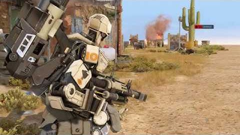 XCOM 2 SPARK fires Artillery Cannon WIP #1