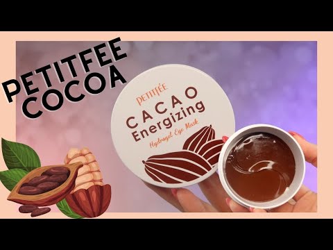 PETITFEE Cacao Energizing Hydrogel Eye Mask