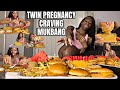 MY TWIN PREGNACY CRAVING MUKBANG🍔🍟🍽️