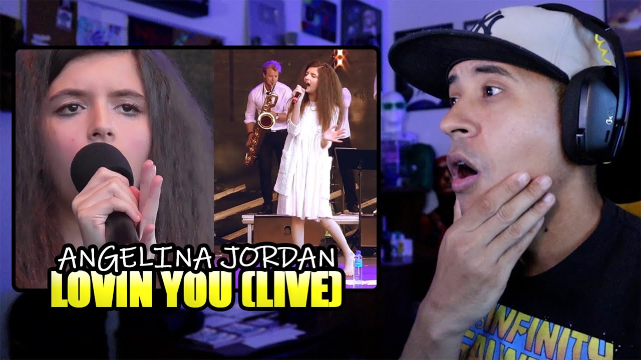 ANGELINA JORDAN - "Lovin' You" (Live) | Reaction