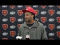 D'Andre Swift, Rome Odunze, Kalif Raymond break down 59-37 win over Panthers | Press Conference