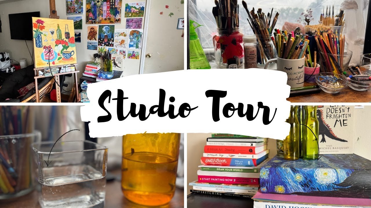 First Ever Studio Tour! - YouTube