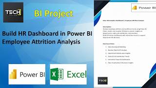 HR Analytics Dashboard in Power BI | Complete Attrition Analysis Project