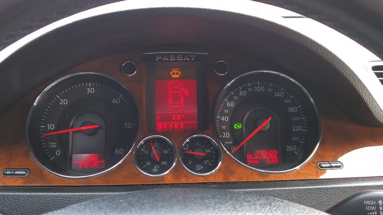 Passat b6 спидометр