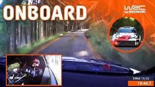 FULL ONBOARD - SS13 Katsuta/ Johnston | WRC FORUM8 Rally Japan 2023