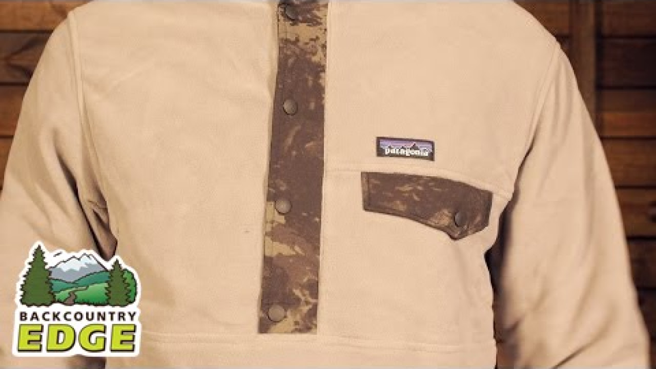 Patagonia Men's Reversible Snap-T Glissade Pullover - YouTube