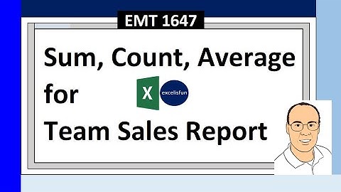 Sum, Count & Average using an OR Logical Test. Many Cool Formulas. Excel Magic Trick 1647