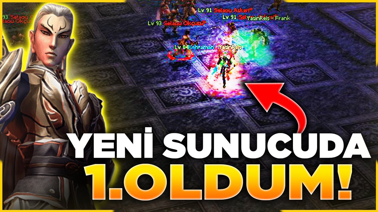 YENİ SUNUCUDA EFSANE BİRİNCİLİK YARIŞI! 😱 ( HARİKA BAŞLANGIÇ! ) | Metin2 Zephyr#1