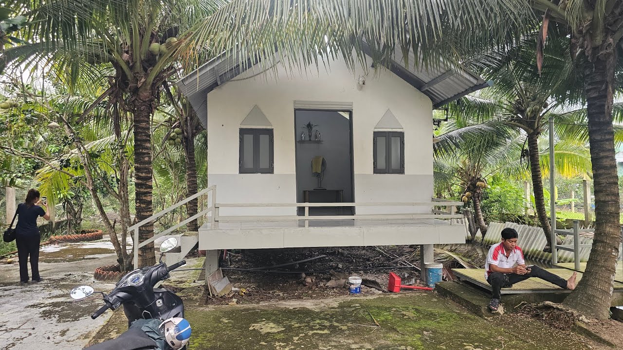 TẬP 3378:Nhà Vườn Đẹp Có Thổ Cư,Có Vườn Trái Cây,Ao Nuôi Cá,Gần Chợ Bình Trưng