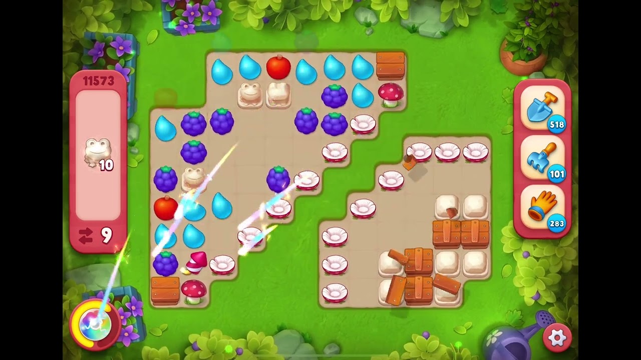 その他 garden scape GardenScapes Level 11573 no boosters - YouTube