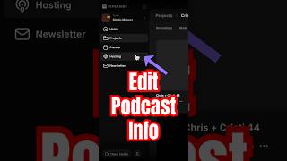 Edit Your Podcast Show Settings in Riverside Hosting #riverside