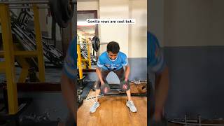 Gorilla Back Workout 💪 #gym #backday #biceps #fit