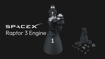 SpaceX Raptor 3 Engine | 3D Printing Model