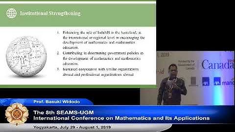 The 8th SEAMS-UGM International Conference on Mathematics and Its Applications
