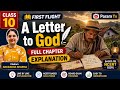 “A Letter to God | Full Chapter Explanation Class 10 English” Madam Anuradha Sharma, CBSE, NCERT