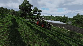 Farming Simulator 22; Fichttal - Abschluss der Mäharbeiten und anschliesend schwasern