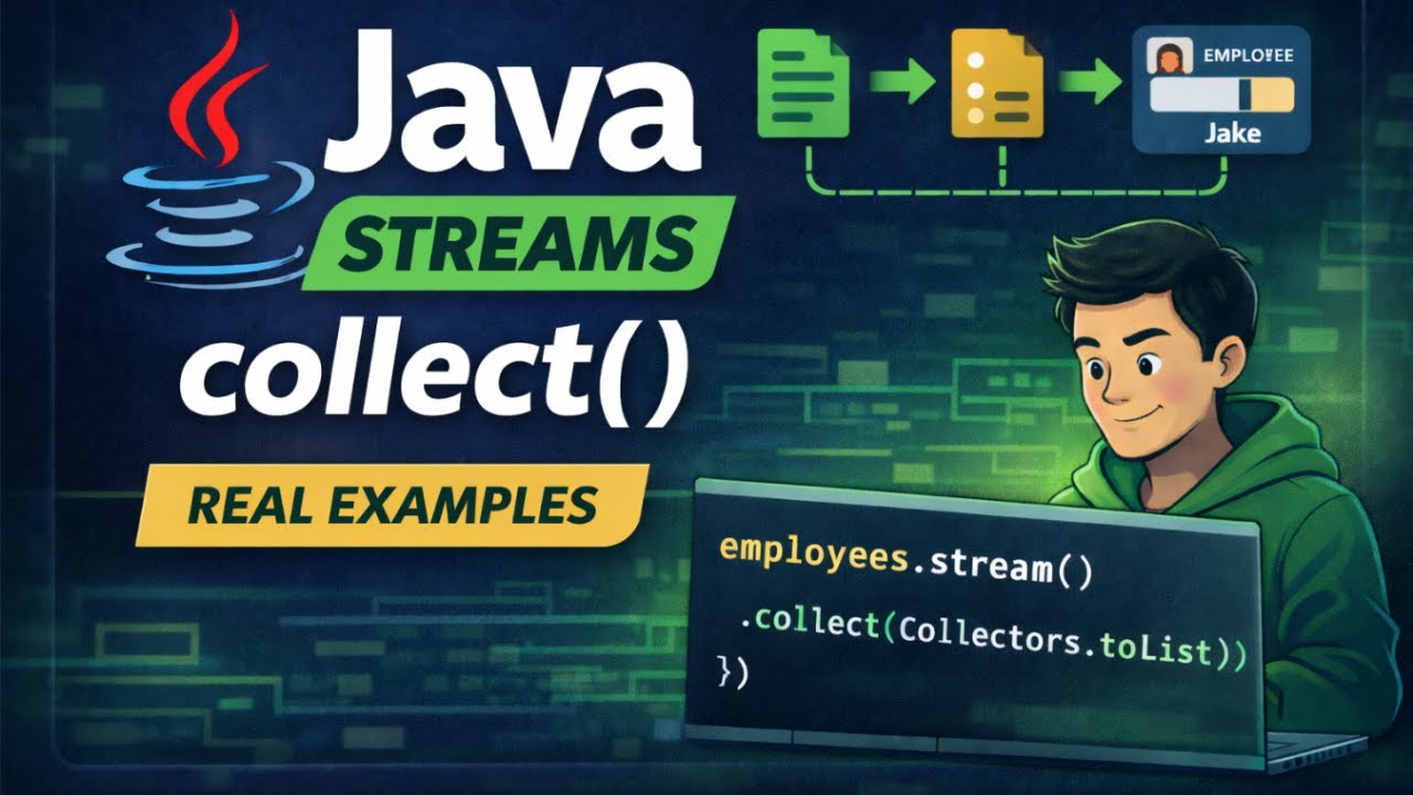 Java Streams collect() Explained with Examples | toList, toMap, groupingBy, partitioningBy