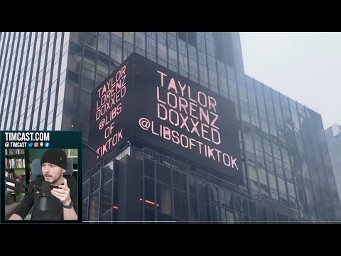 WaPo And Taylor Lorenz DENIED Doxxing LibsOfTikTok So I Got A Times Sq. Billboard Calling Them Out