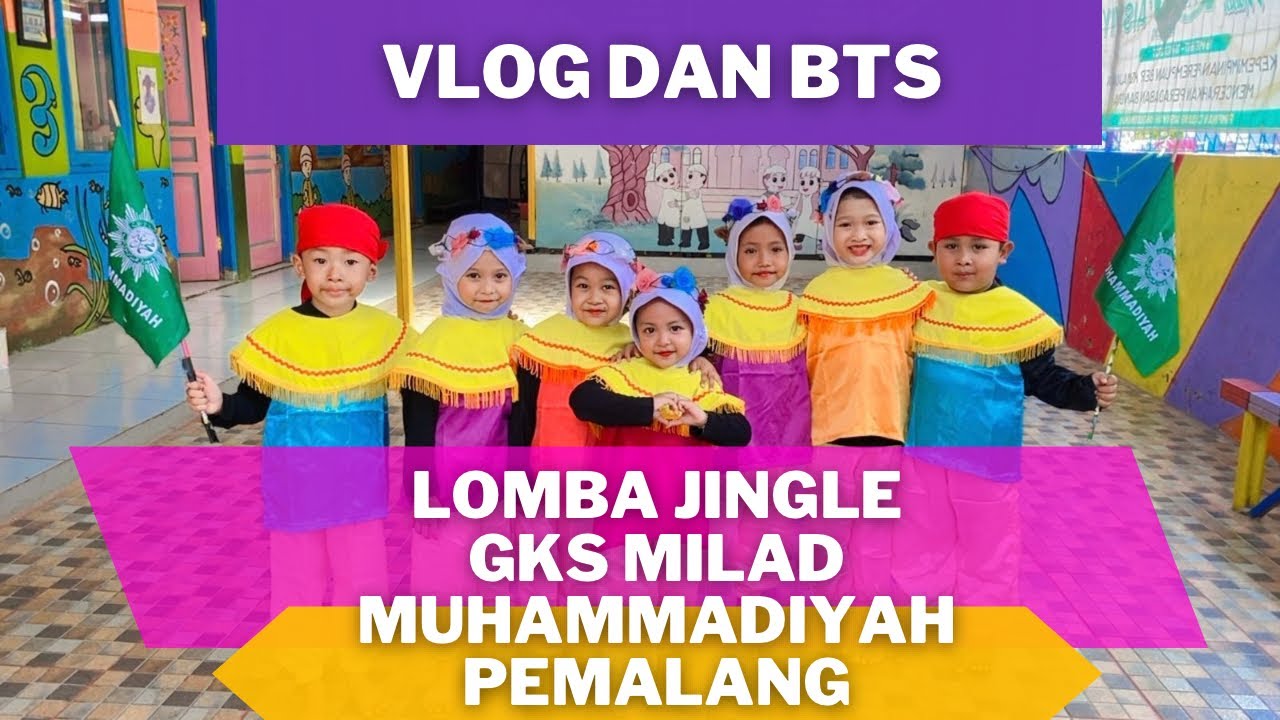 Vlog dan bts pembuatan video untuk lomba jingle GKS milad Muhammadiyah Pemalang #muhammadiyah