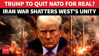 Trump To Junk NATO For Real? Iran War 'SPLITS' Biggest Western Military Alliance | WATCH