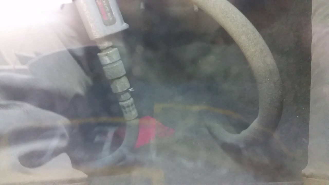 Harbor Freight sandblaster showcase YouTube