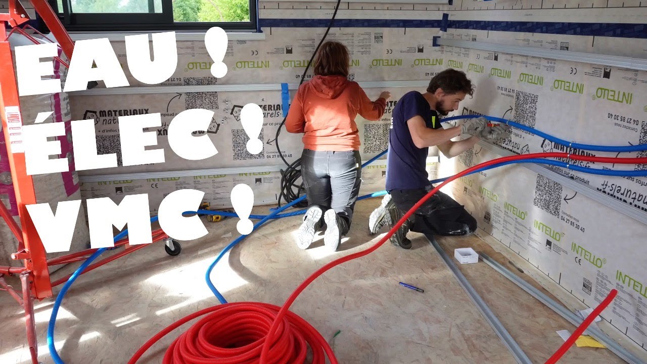 Электричество, сантехника, VMC & Fermacell: работа ускоряется 🔥