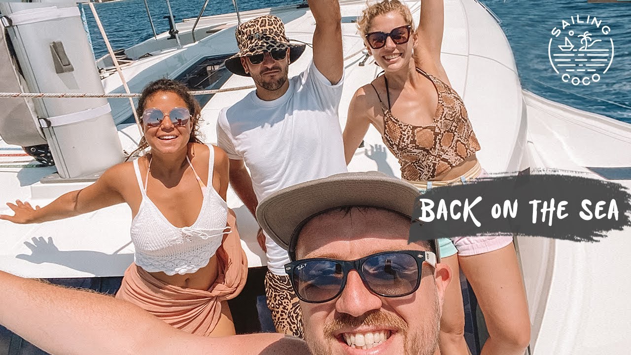 ⁣Engine FIXED & We're Outta Here! // Sailing Coco Catamaran #58