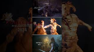Hellblade Evolution 2017 to 2027 | Hellblade Senua 3 #hellblade #senua #gametrailers #ps5
