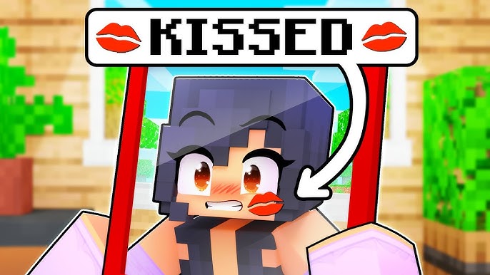 APHMAU KISS EIN 😍 in GRANNY HOUSE - Minecraft 360° 