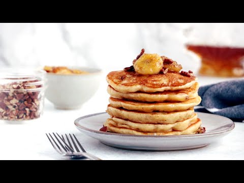 Easy Fluffy Banana Pancakes