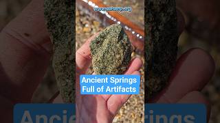 Ancient Springs uncovered #Artifacts  deep #aquifer Healing Springs??? #springs #paleo #granite