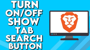 How To Turn On Tab Search Button on Brave Browser