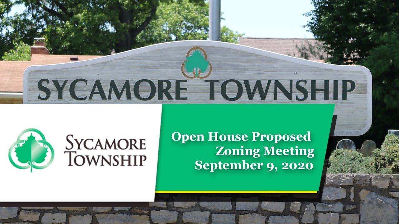 Sycamore Township Zoning Commission Open House September 9, 2020