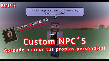 Tutorial Custom NPC | Parte 2/4 | Bien explicado | Gilleminecraft
