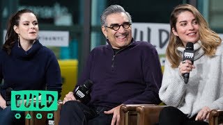 Daniel Levy, Eugene Levy, Annie Murphy & Emily Hampshire Chat About Season 4 Of 