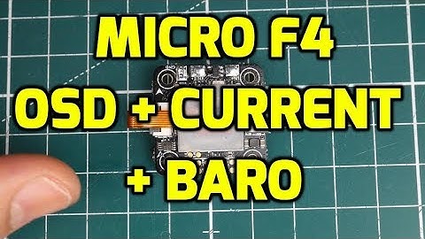 Omnibus F4 Corner Nano // Micro F4 Flight Controller Overview
