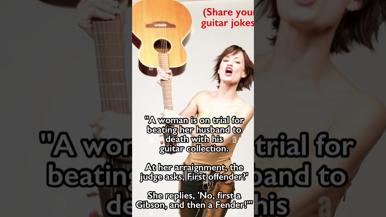 Share your guitar jokes below #guitarjoke #guitarjokes