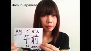 27Time In Japanese Part1-Hours Japanese For Beginner With Rieko