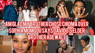 Download Lagu Am glad my brother chose CHIOMA over Sophia Momodu says Davido’s elder bro ADEWALE as he reply them MP3 Download Lagu Am glad my brother chose CHIOMA over Sophia Momodu says Davido’s elder bro ADEWALE as he reply them MP3