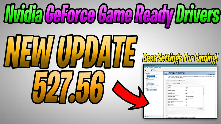 Nvidia Geforce Experience Software New Update 527.56 Best Setting For GAMING Windows 11/10